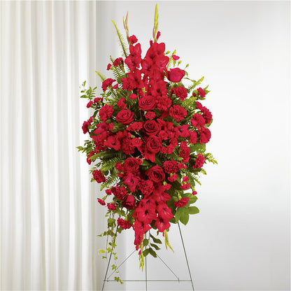 From the Heart Standing Spray –  Elite Flowers Of Hemet, Hemet CA