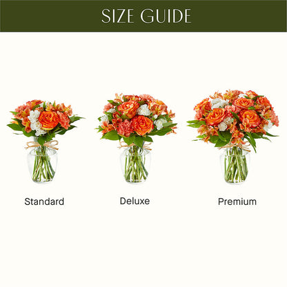 Apricot Glow Bouquet –  Elite Flowers Of Hemet, Hemet CA