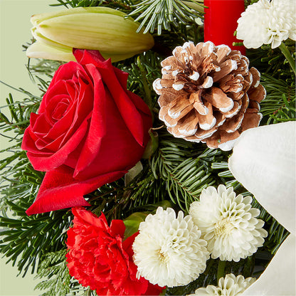 Seasonal Festivities Centerpiece –  Elite Flowers Of Hemet, Hemet CA