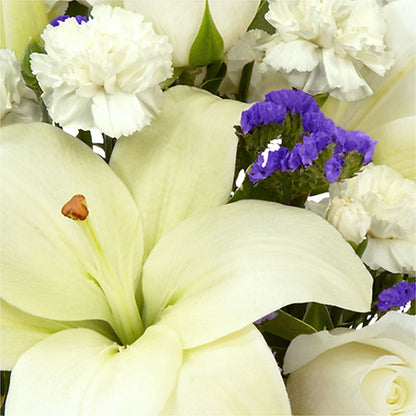 Sapphire Rush Bouquet –  Elite Flowers Of Hemet, Hemet CA