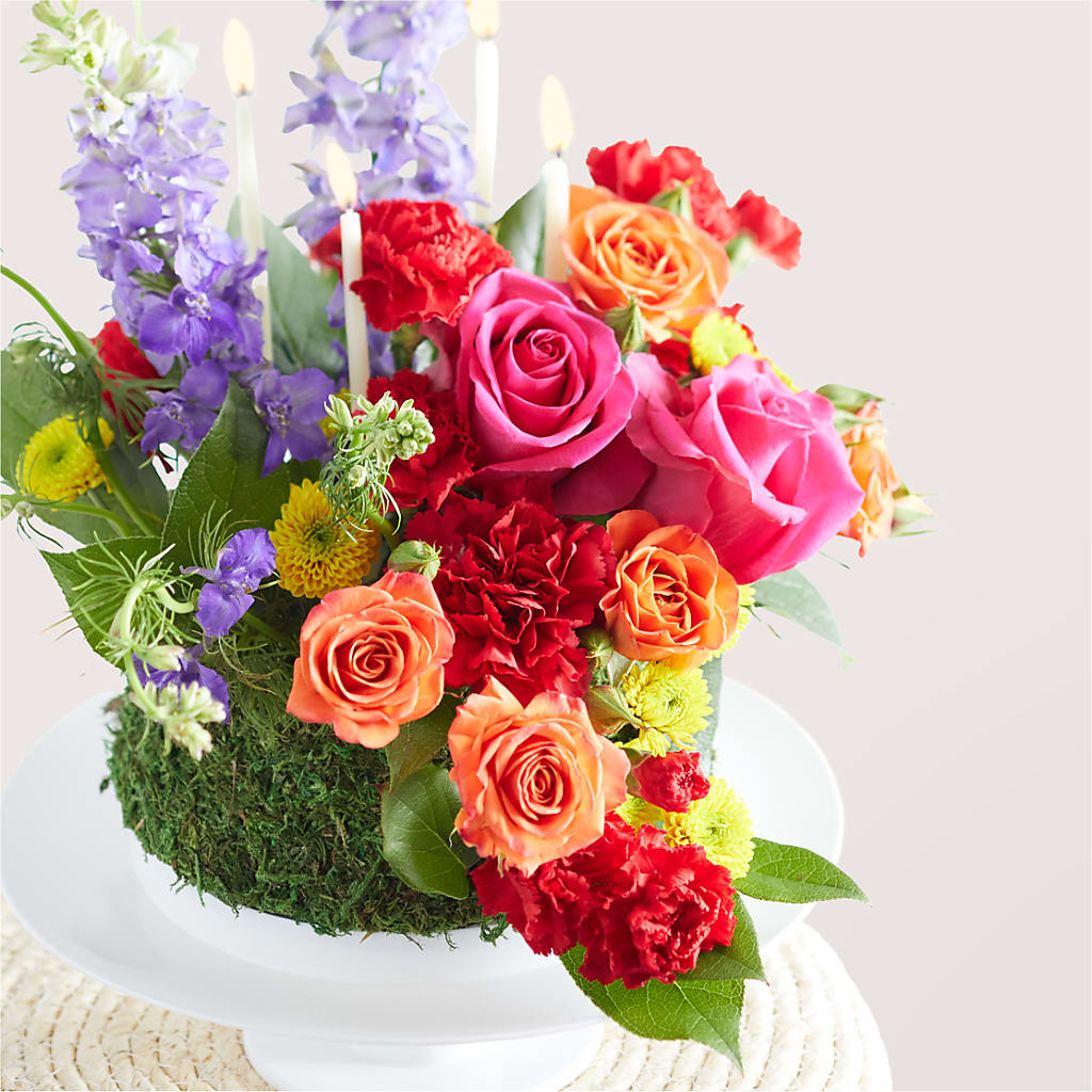 Best Year Yet Floral Cake –  Elite Flowers Of Hemet, Hemet CA