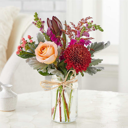Moody Hues Bouquet –  Elite Flowers Of Hemet, Hemet CA