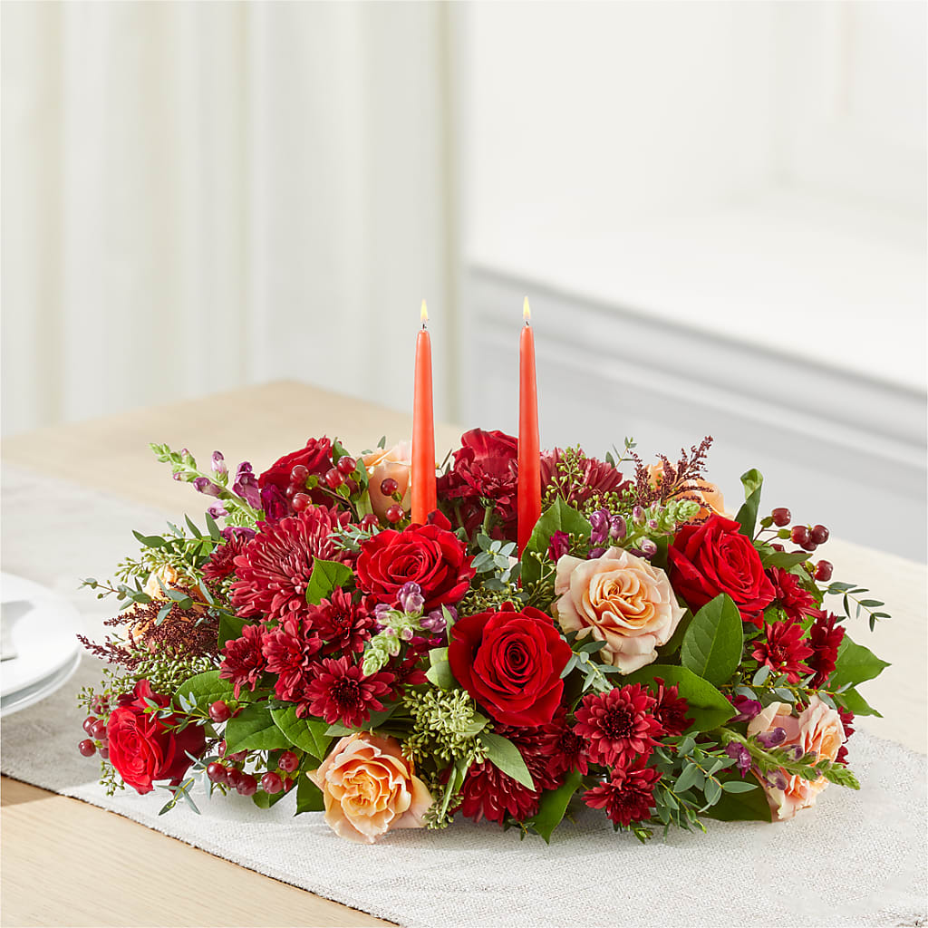 Most Thankful Centerpiece –  Elite Flowers Of Hemet, Hemet CA