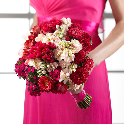 Pink Effervescence Bouquet –  Elite Flowers Of Hemet, Hemet CA
