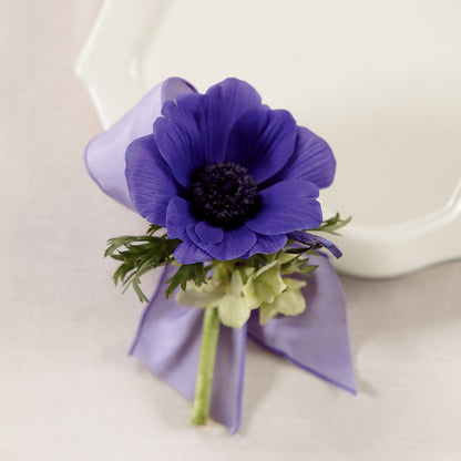 Purple Passion Boutonniere –  Elite Flowers Of Hemet, Hemet CA