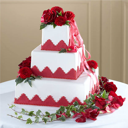 Forever Happiness Cake Decor –  Elite Flowers Of Hemet, Hemet CA