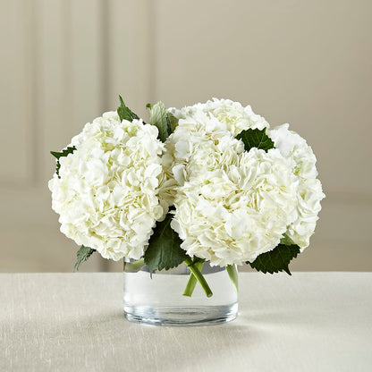 White Hydrangea Bouquet –  Elite Flowers Of Hemet, Hemet CA