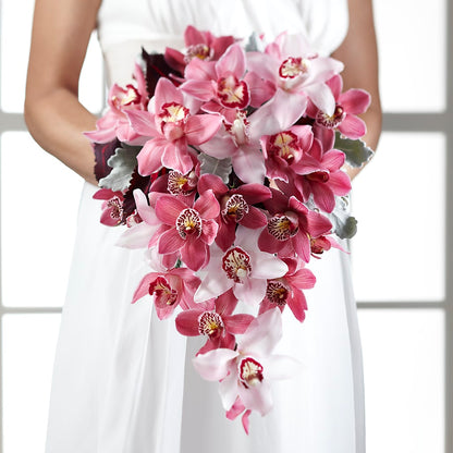 Pink Mink Bouquet –  Elite Flowers Of Hemet, Hemet CA