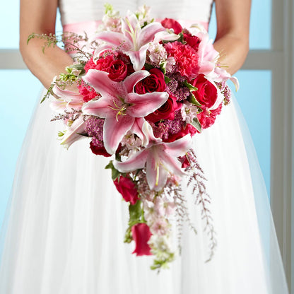 Lily & Rose Bouquet –  Elite Flowers Of Hemet, Hemet CA