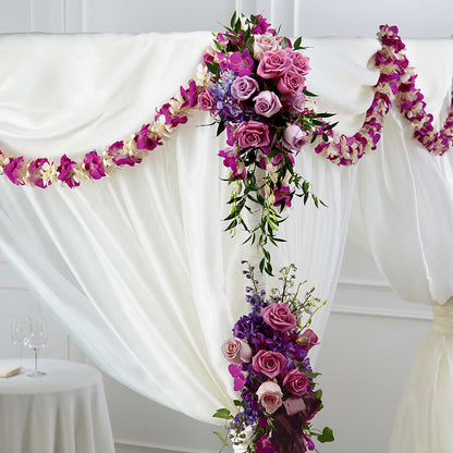 Color & Light Chuppah Decor –  Elite Flowers Of Hemet, Hemet CA